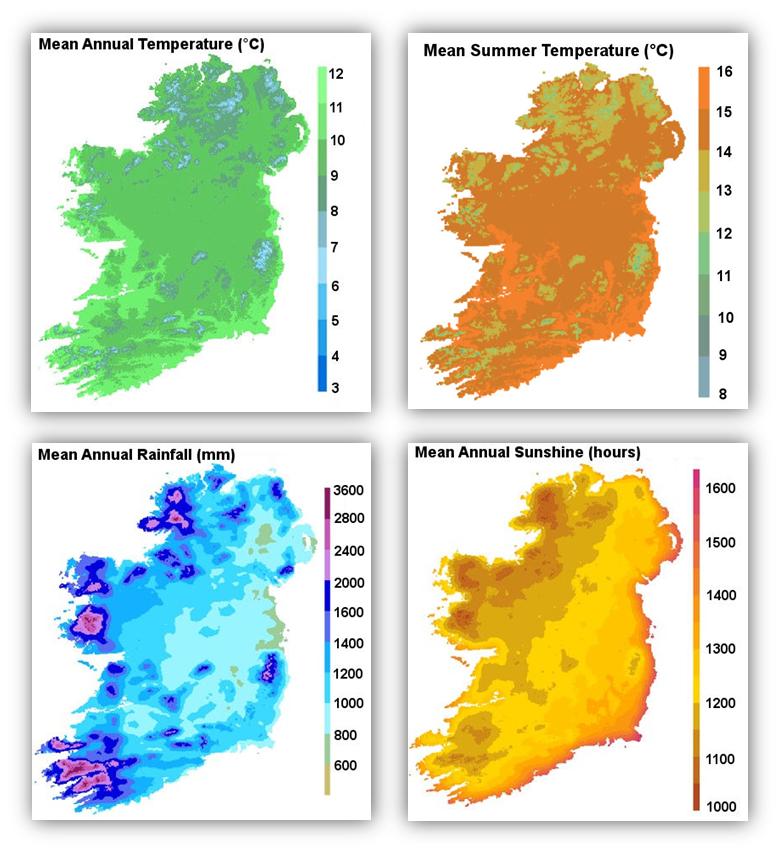 Hiking Tours of Ireland Climate Ireland Hike Weather Ireland Walk