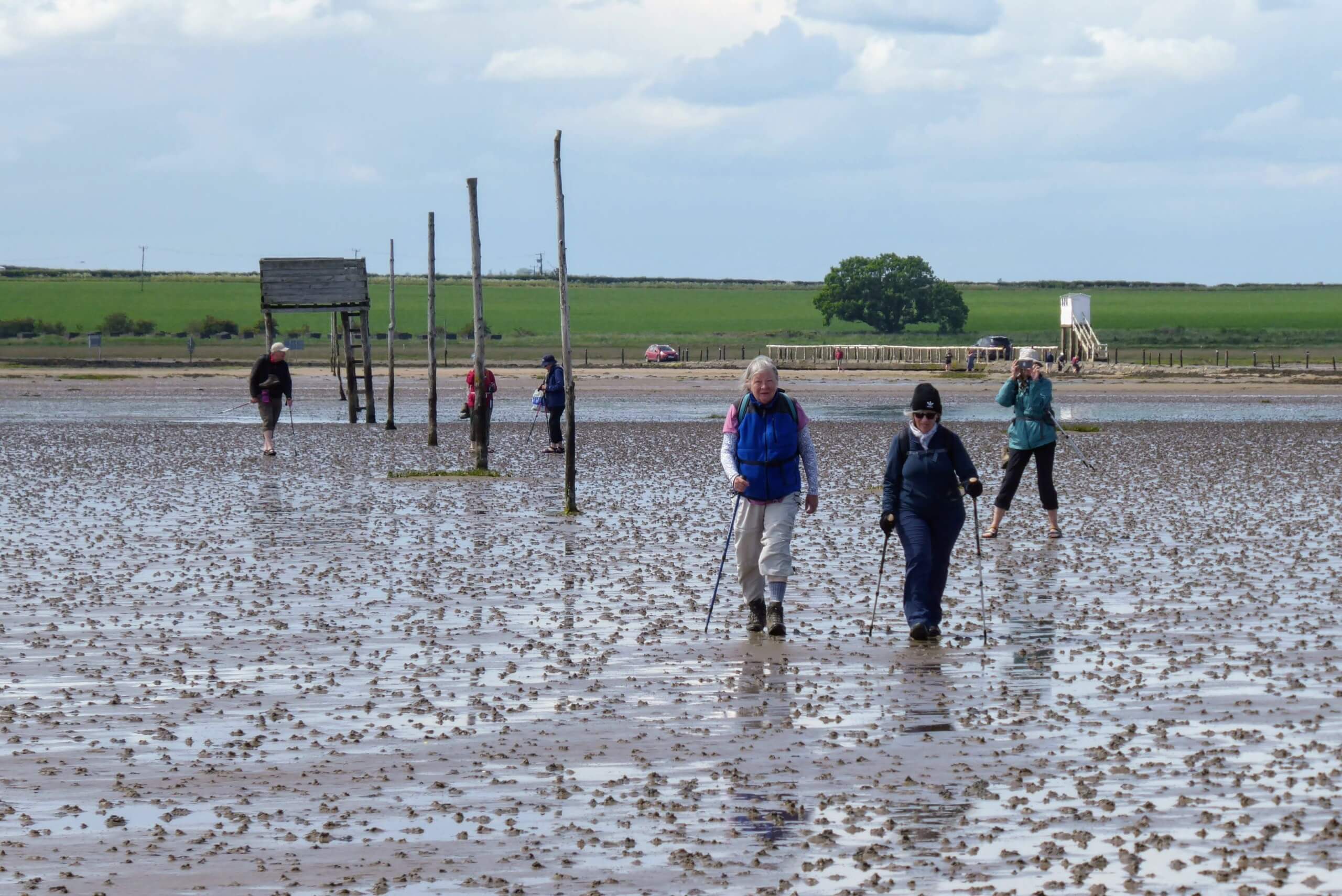 St. Cuthbert’s Way, the famed pilgrimage route with a tidal causeway to Holy Island and Lindisfarne.