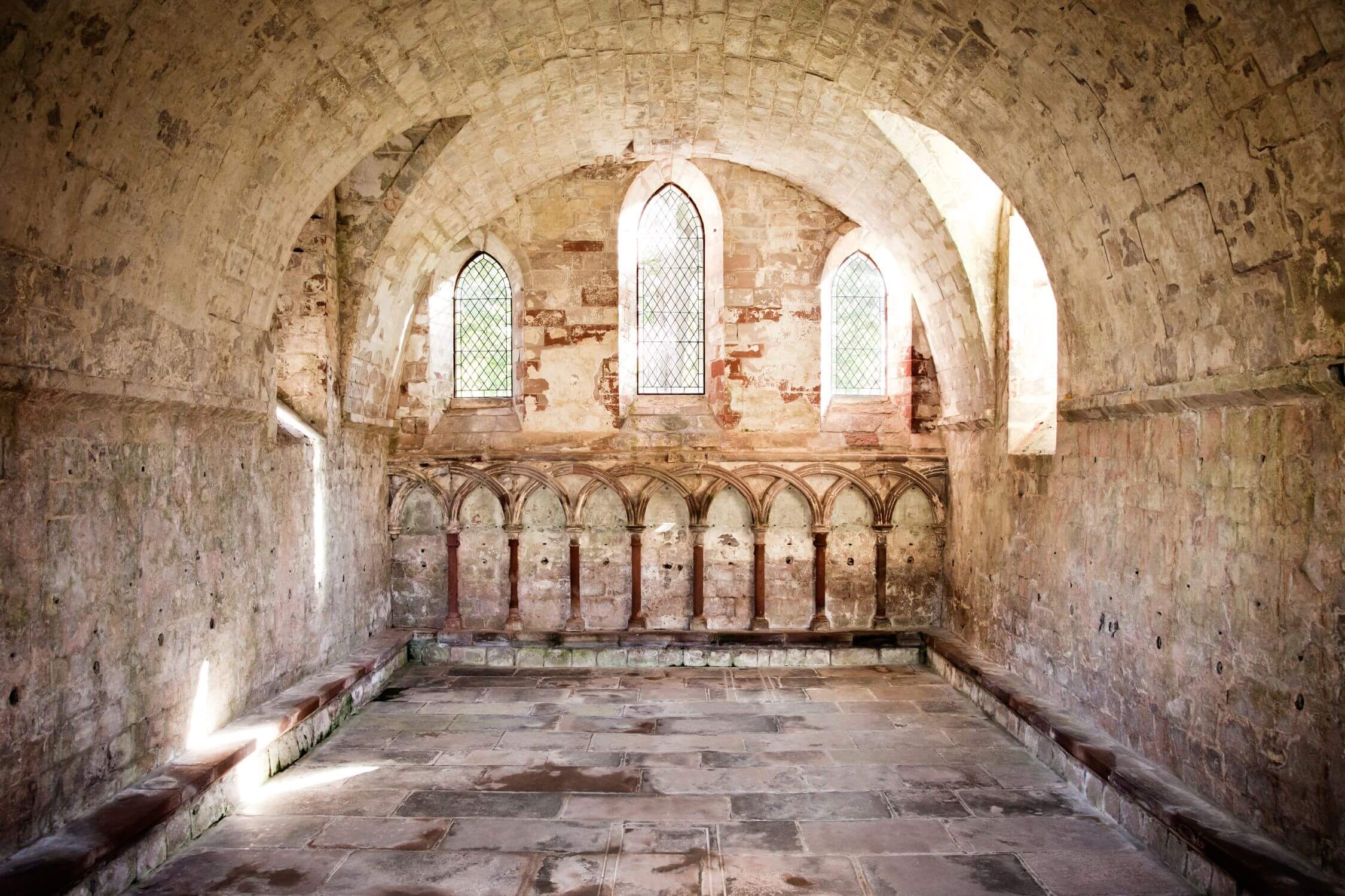 The chapel in Dryburgh Abbey